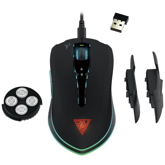 Gamdias Hades M1 Wired Wireless RGB Gaming Mouse galaxy.pk