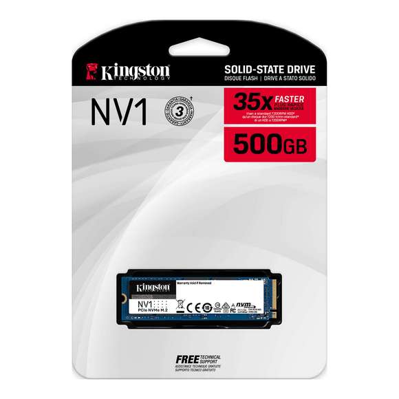 Kingston 500GB NV1 NVMe PCIe SSD galaxy.pk